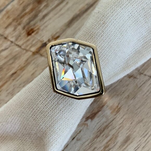 Dyrberg/Kern Phena huge Swarovski crystal ring - Picture 4 of 7